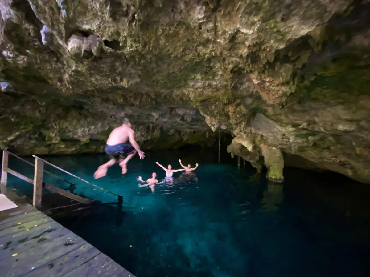 Room In Lodge - Eco-Luxe Mayan Dome Cenote Balcheil 0*,
